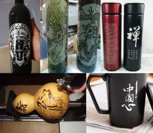 吉安酒瓶葫芦工艺品激光雕刻机